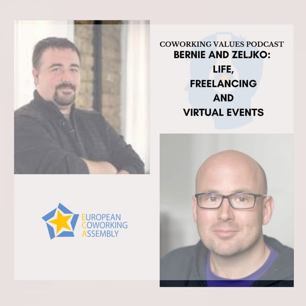 Bernie and Zeljko: Life, Freelancing and Virtual Events