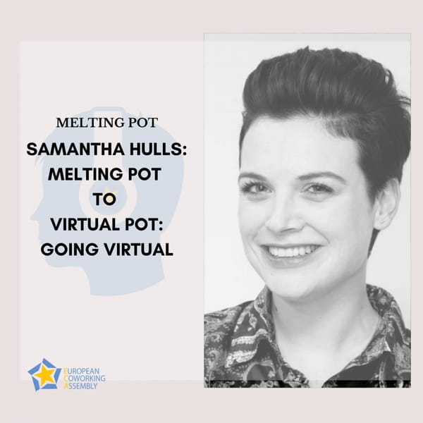 Samantha Hulls: Melting Pot to Virtual Pot: Going Virtual