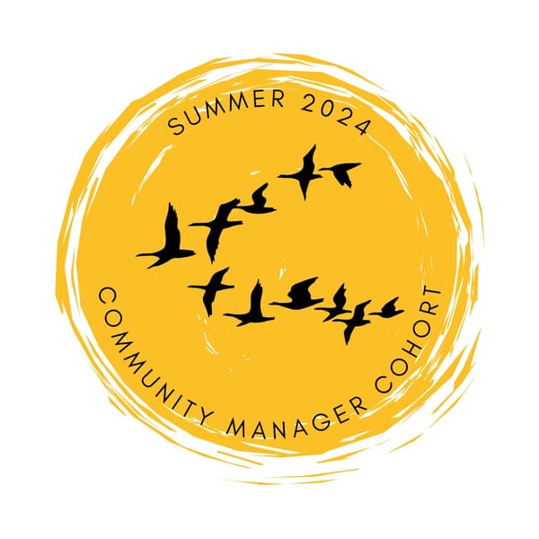 The Summer 2024 Community Manager Cohort